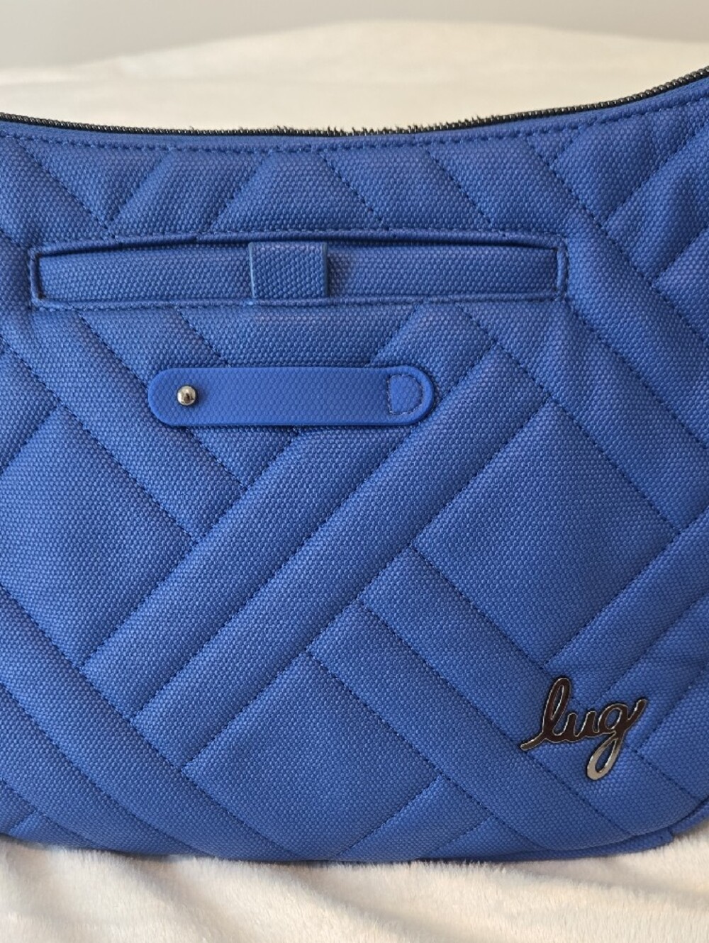 Lug Matte Luxe Shoulder Bag w/ Crossbody Strap - Harmony - Picture 4 of 13